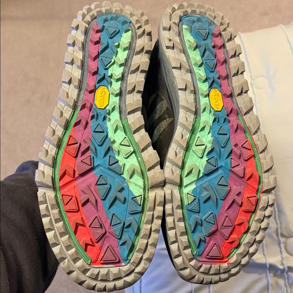 Merrell antora running shoes vibram size 13 men's rainbow multicolor - Picture 8 of 8